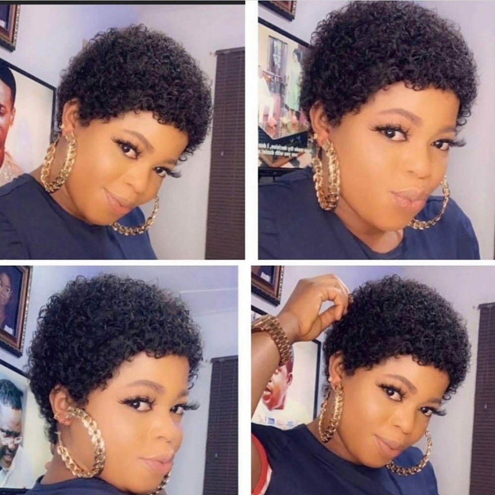 Short curly